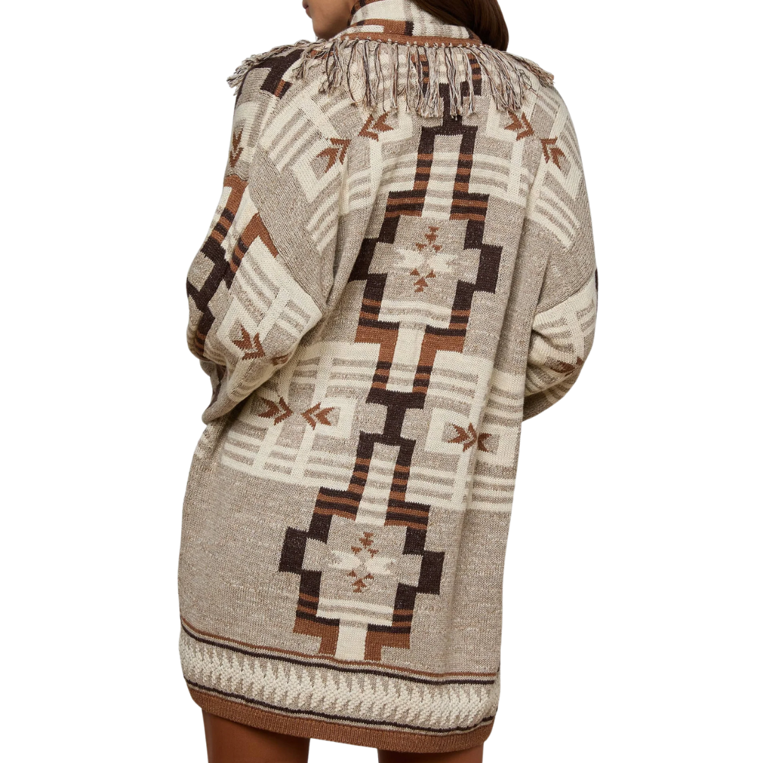 Jair Cardigan in Natural Multi