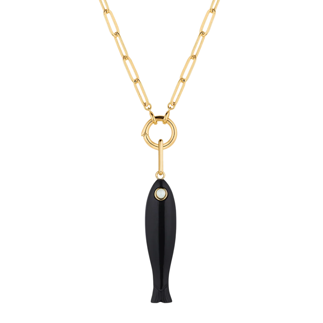 Fortuna Fish in Onyx