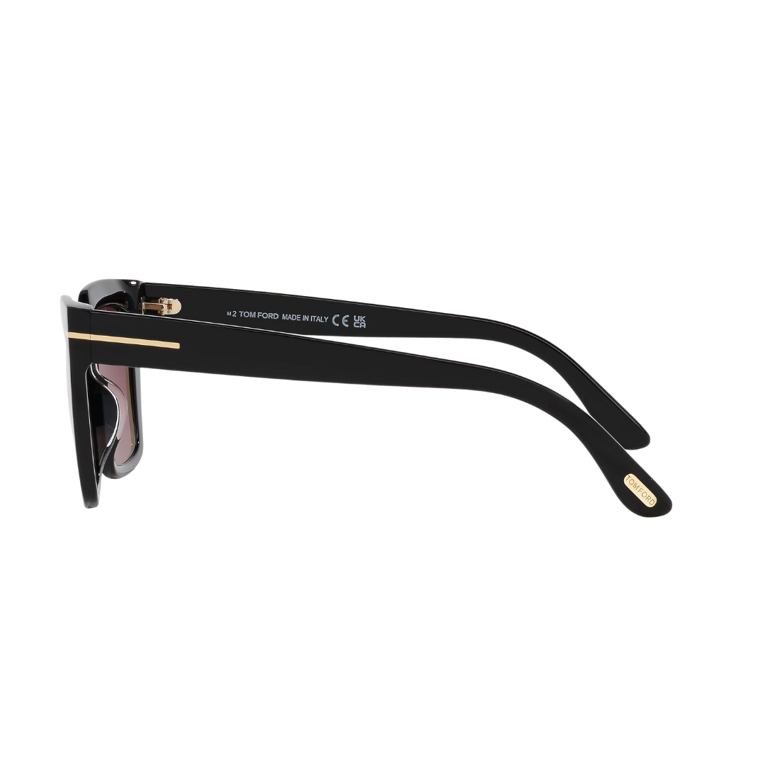 Winona Sunglasses in Shiny Black
