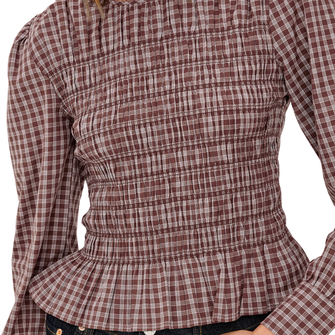 Tabi Shirt in Rust Rose