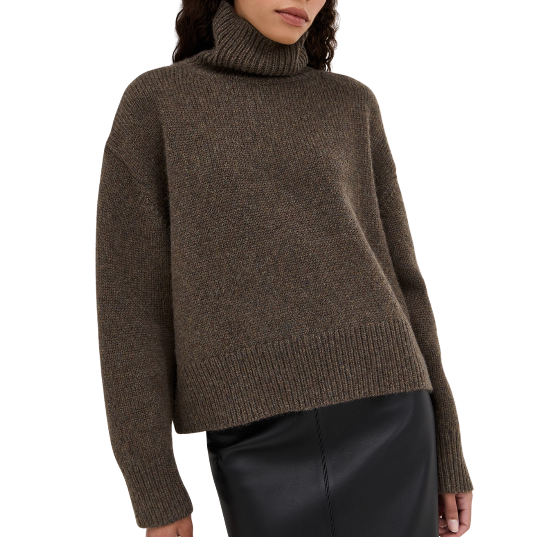 Tabitha Sweater in Redwood Melange
