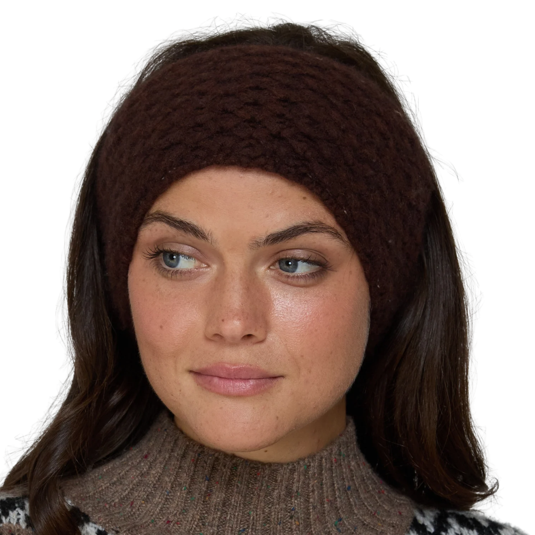 Honeycomb Headband in Espresso