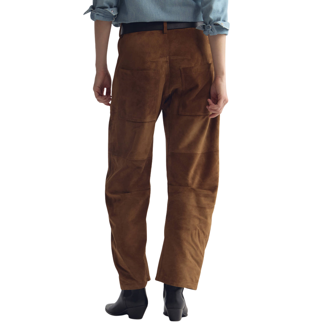 Shon Suede Pant in Martora