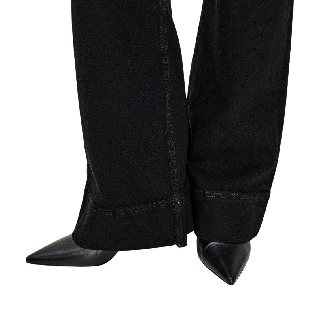 Alamitos Flared Trouser in Blackout