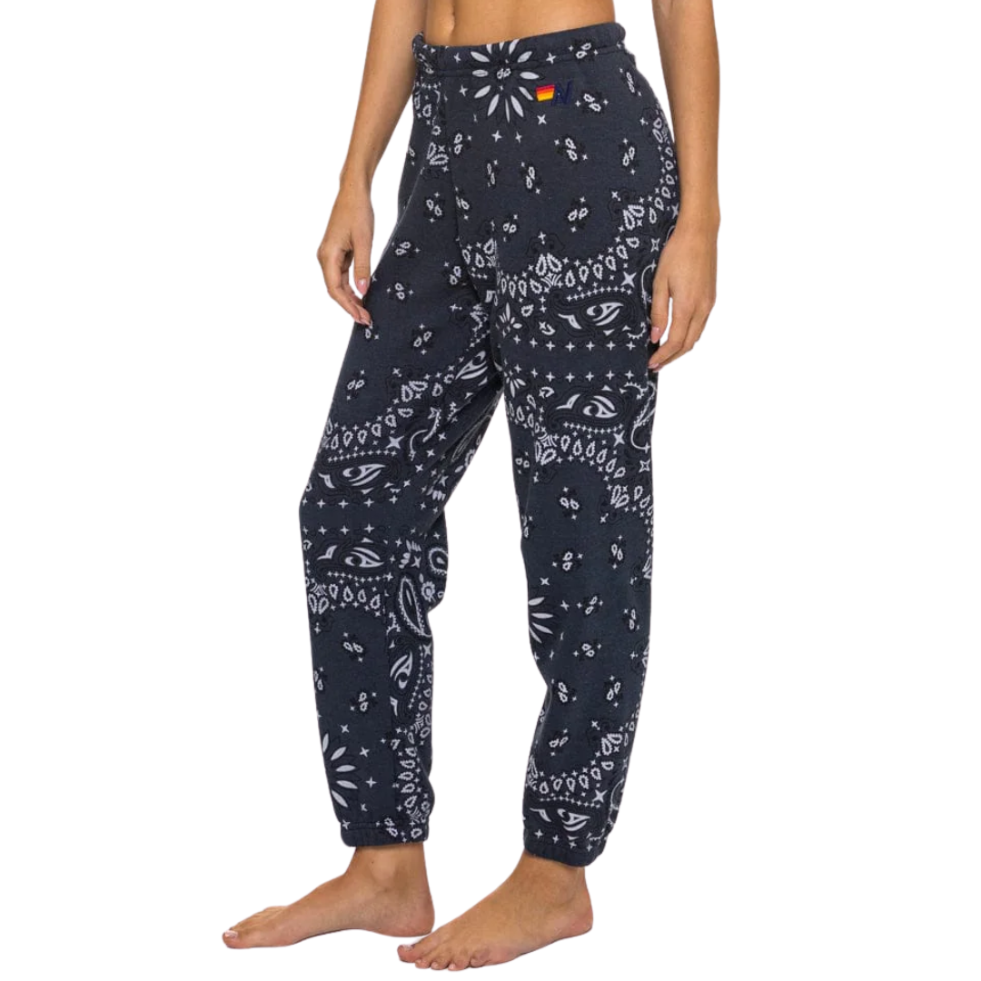 Bandana Sweatpants in Charcoal