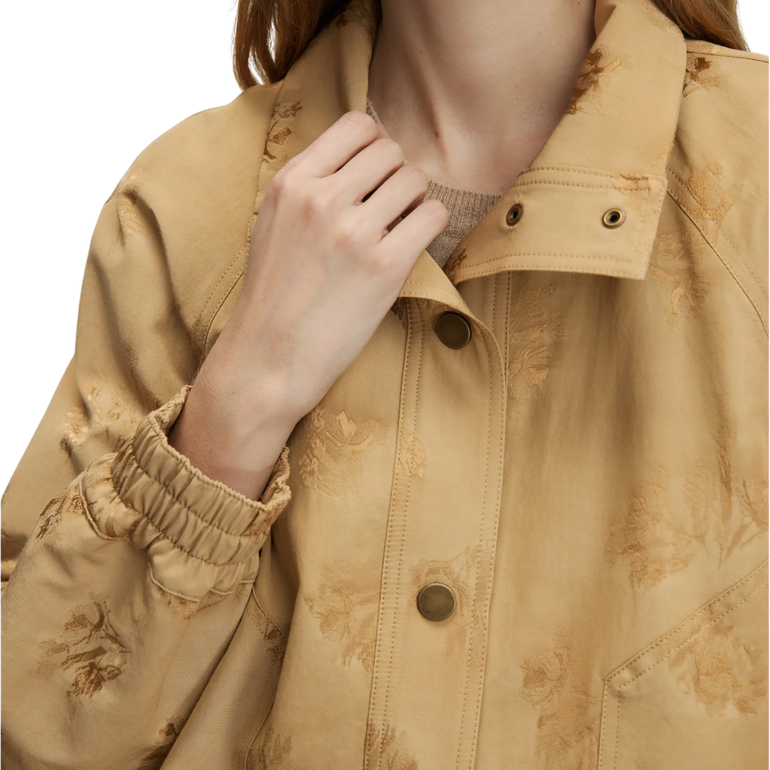Ainsworth Jacquard Jacket in Sand