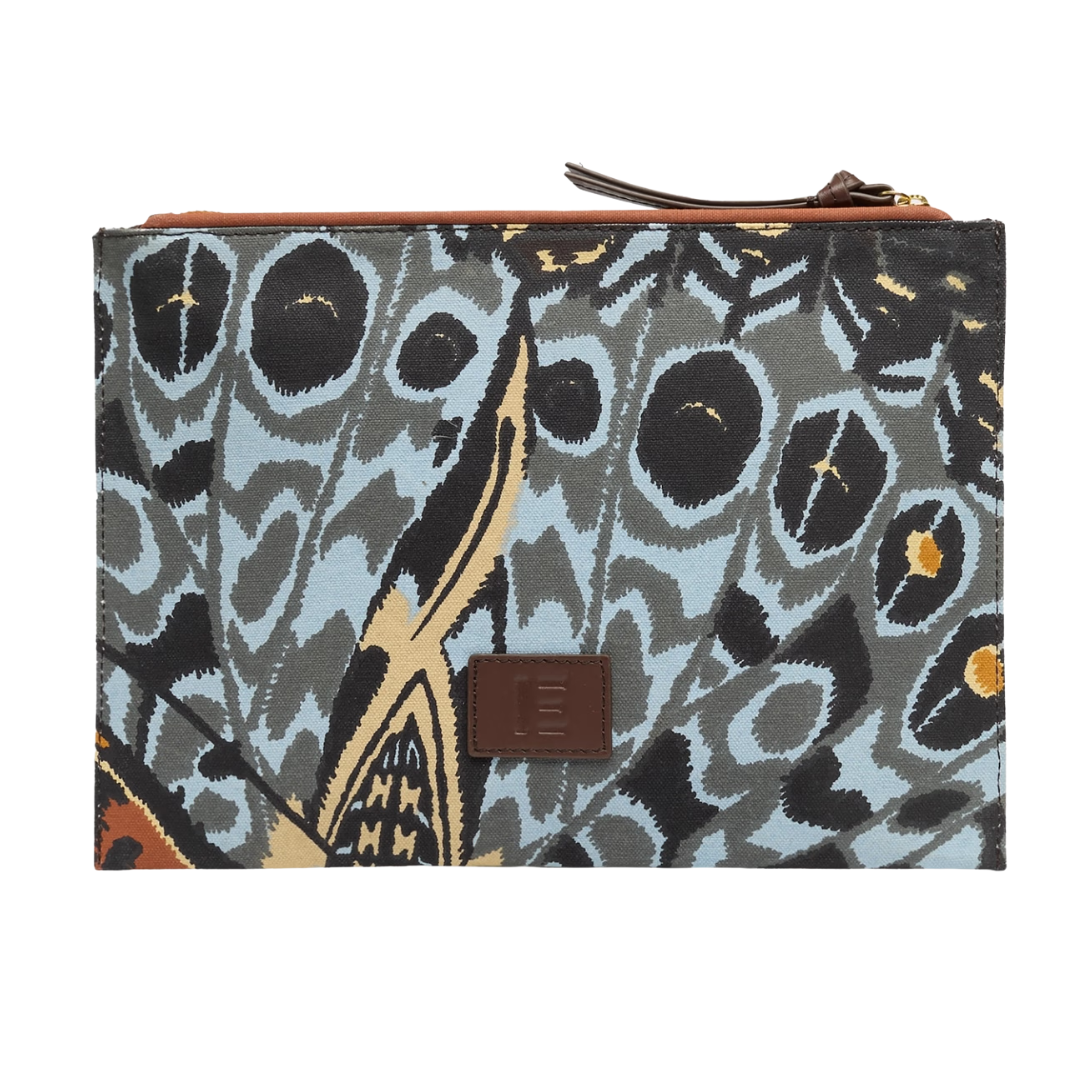 Papillons Pouch in Naturel