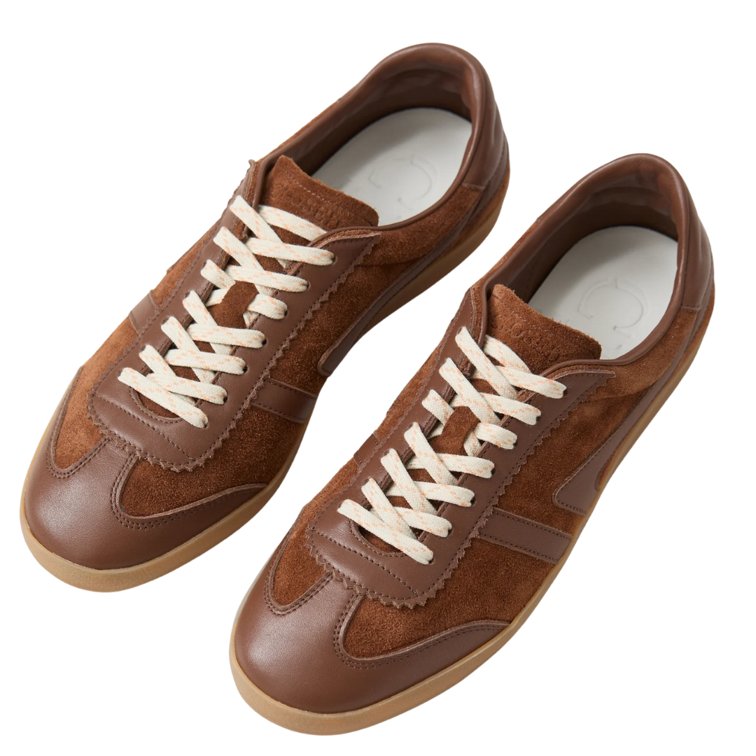 Suede Sneaker in Ferro Brown