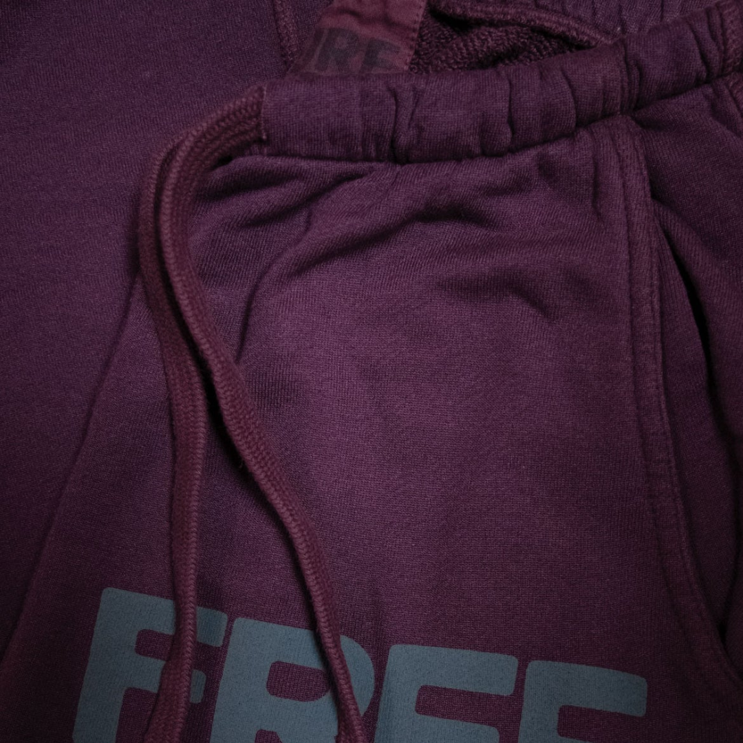 Superfluff Pocket Lux Sweatpant in Eggplant