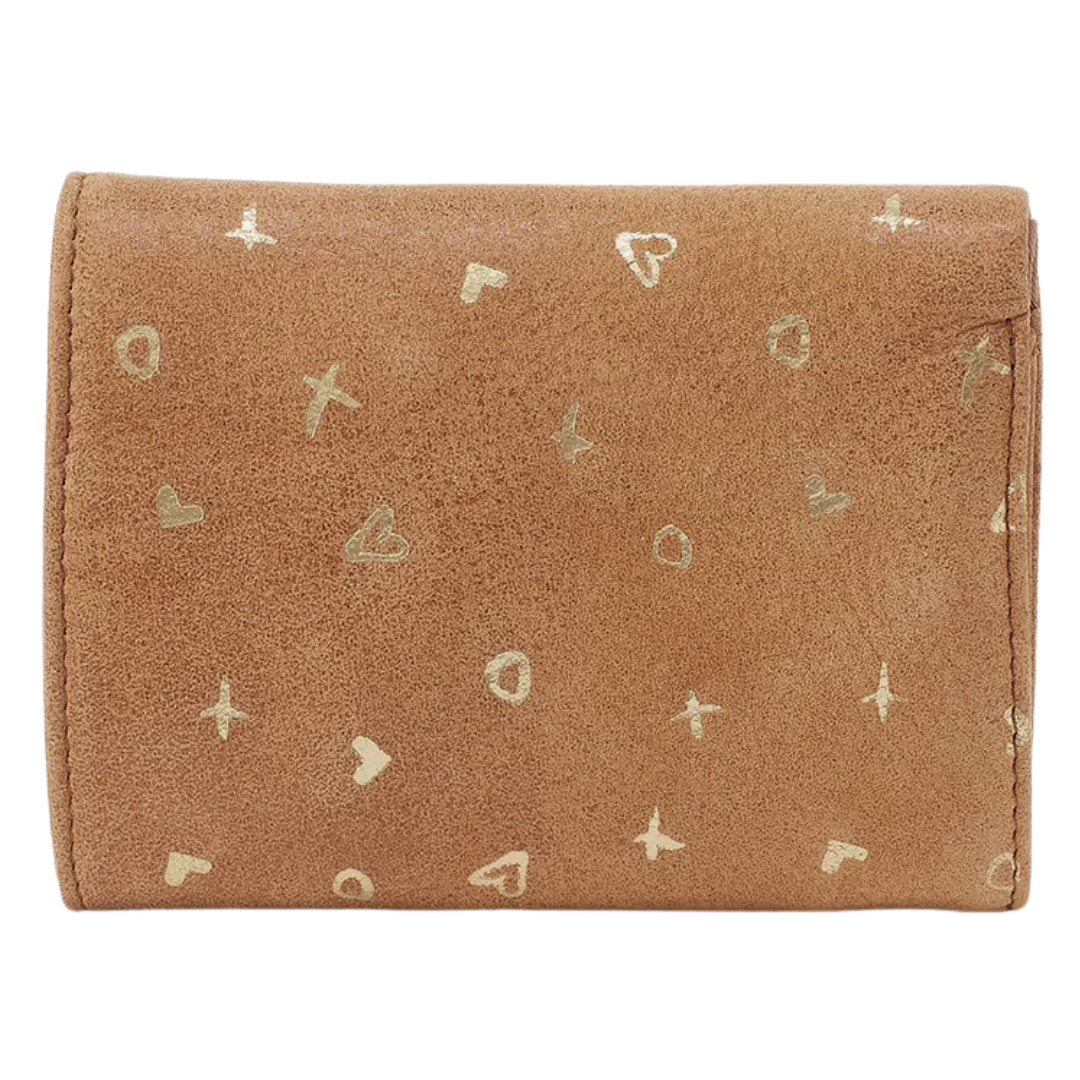 Robin Compact Wallet in Whiskey
