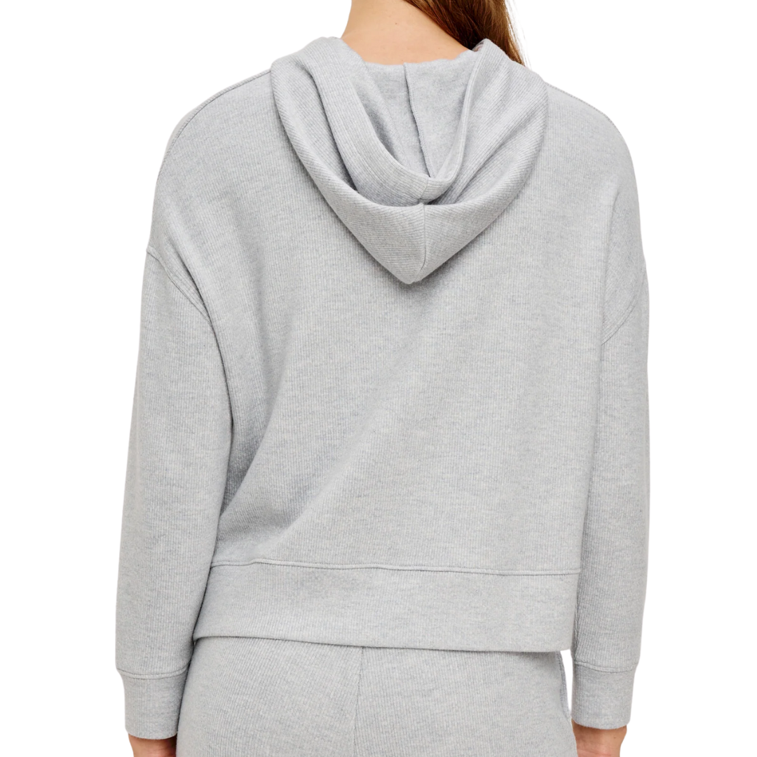 Nico Sweatshirt in Heather Grey Brushed