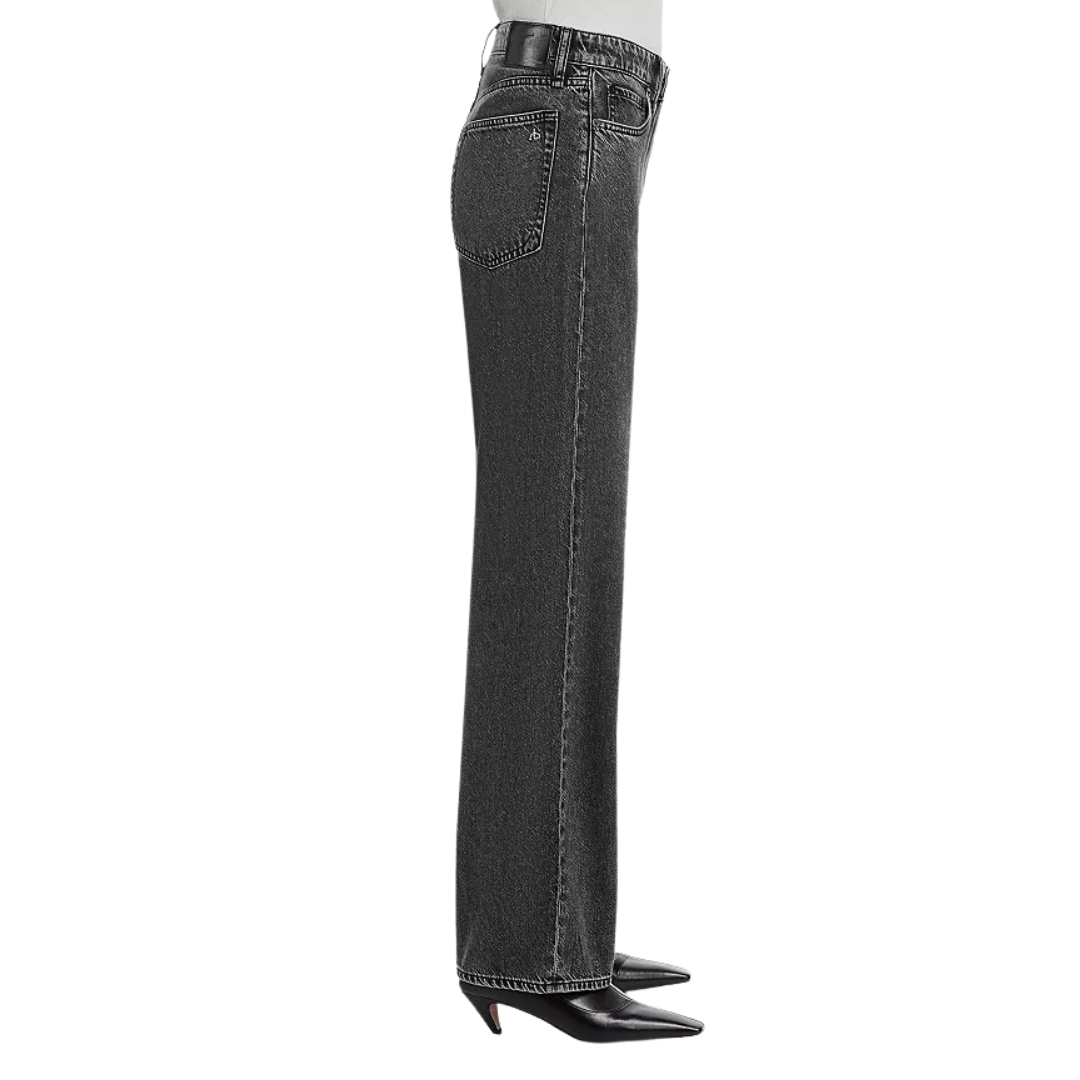 Logan Wide-Leg Jeans in Anglique