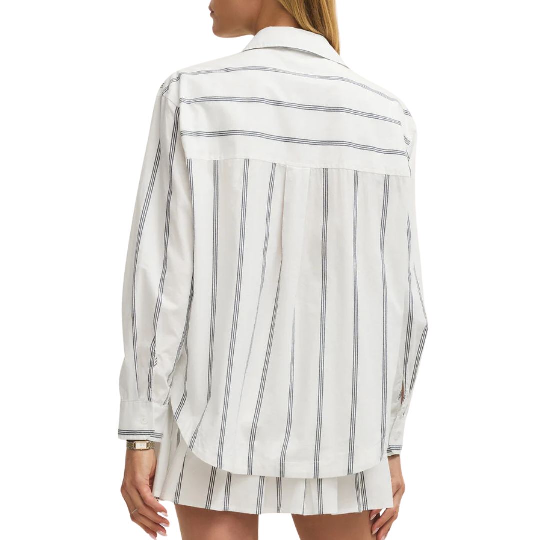 Rolling Hills Shirt in White