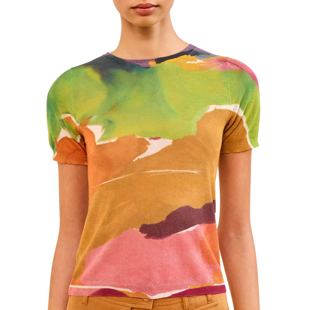 Sana Knit Top in Nature Abhors A Vacuum