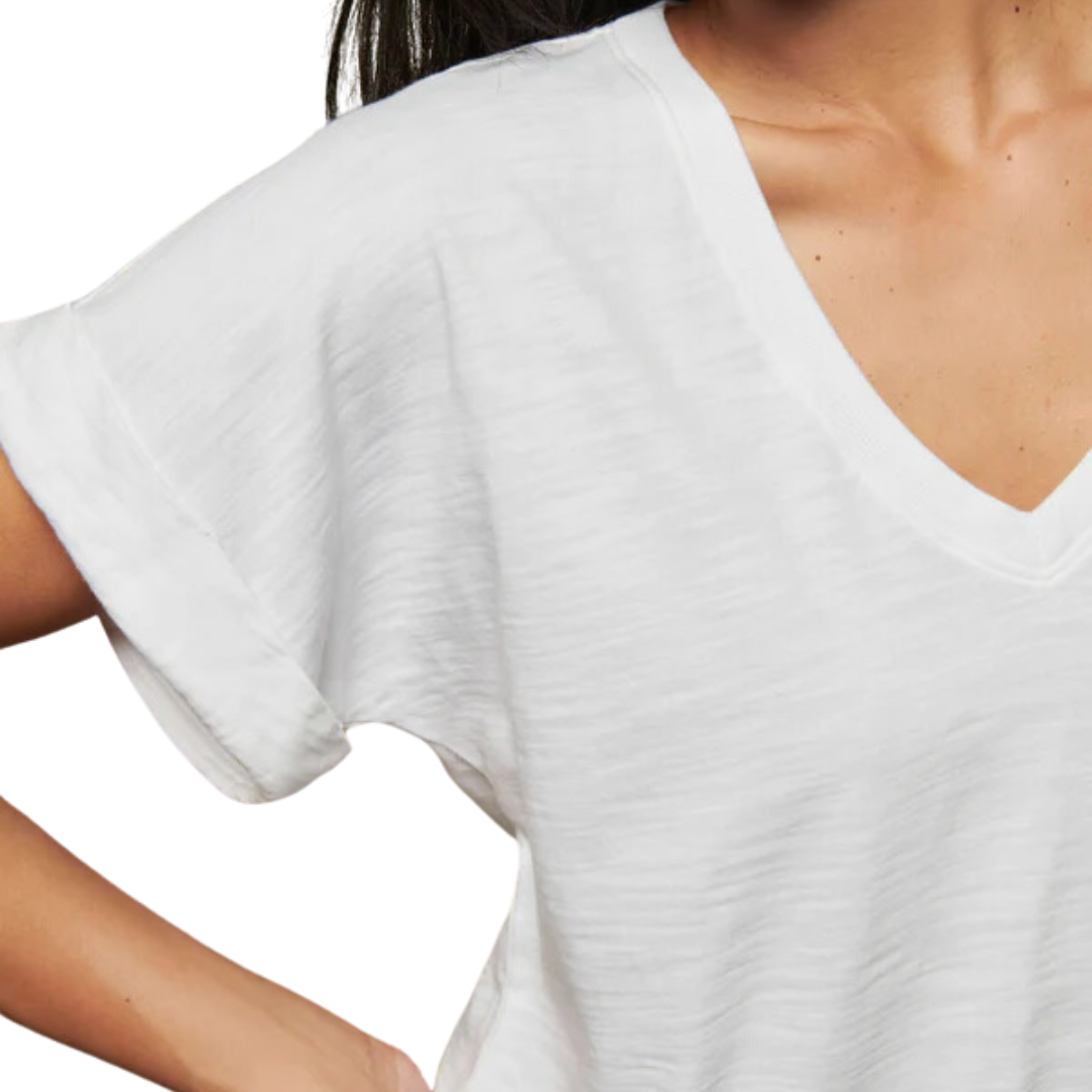 Stevie Top in Optic White