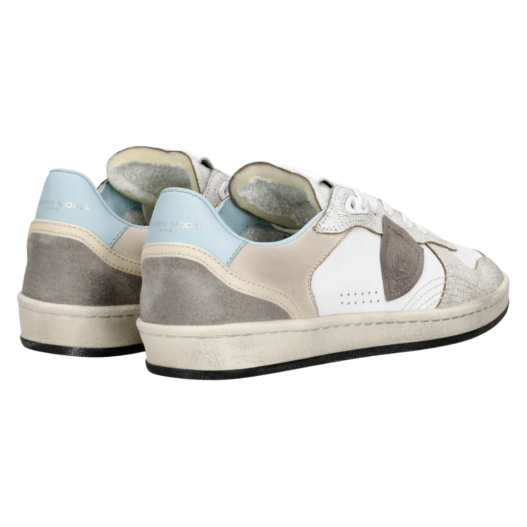 Pgal Sneaker in White Sky Blue