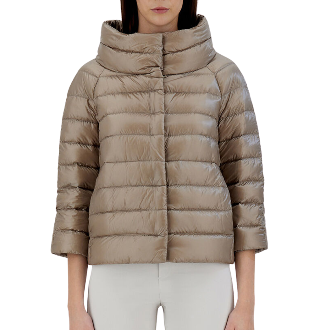 Sofia Cape in Light Taupe