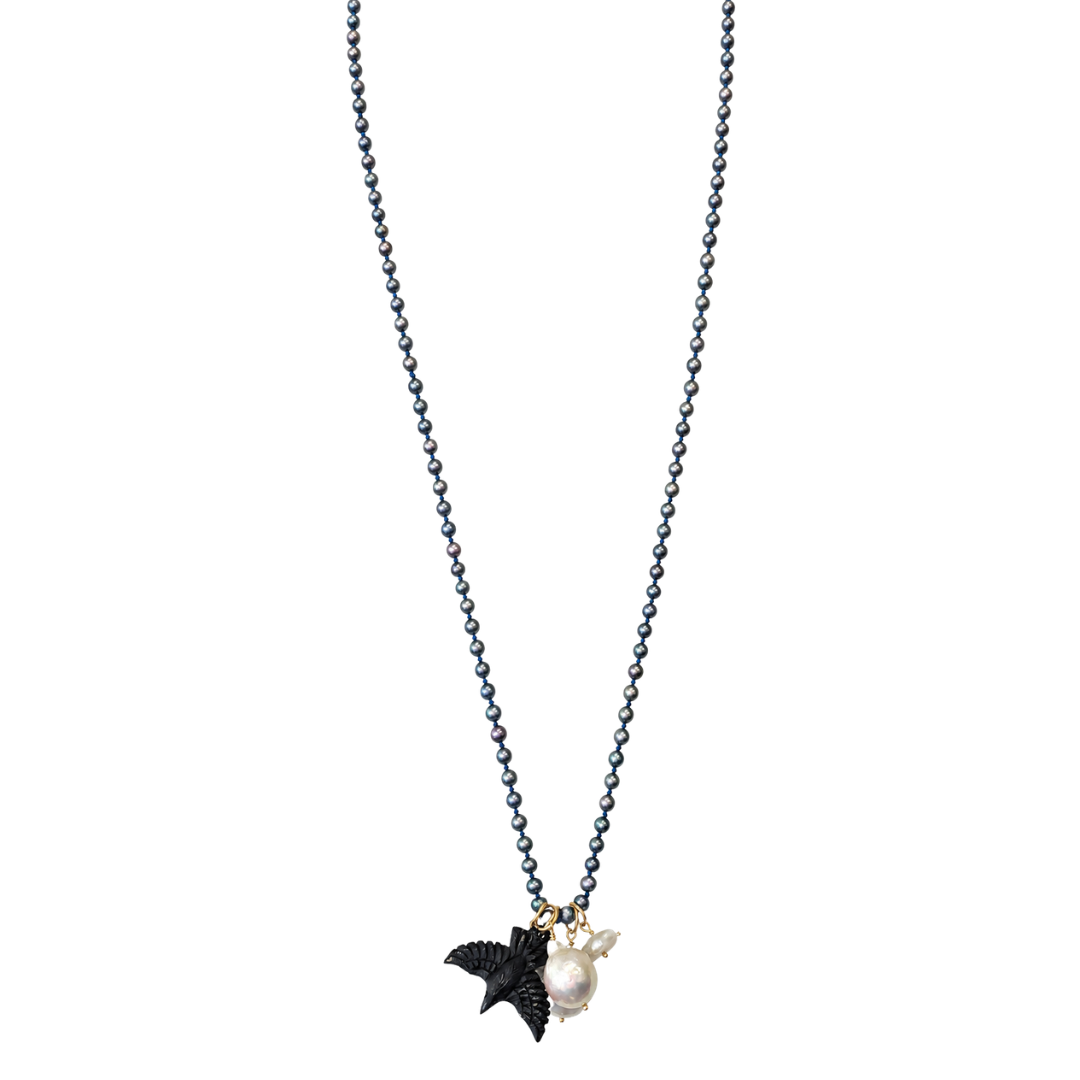 Hawk Eye 34" Necklace