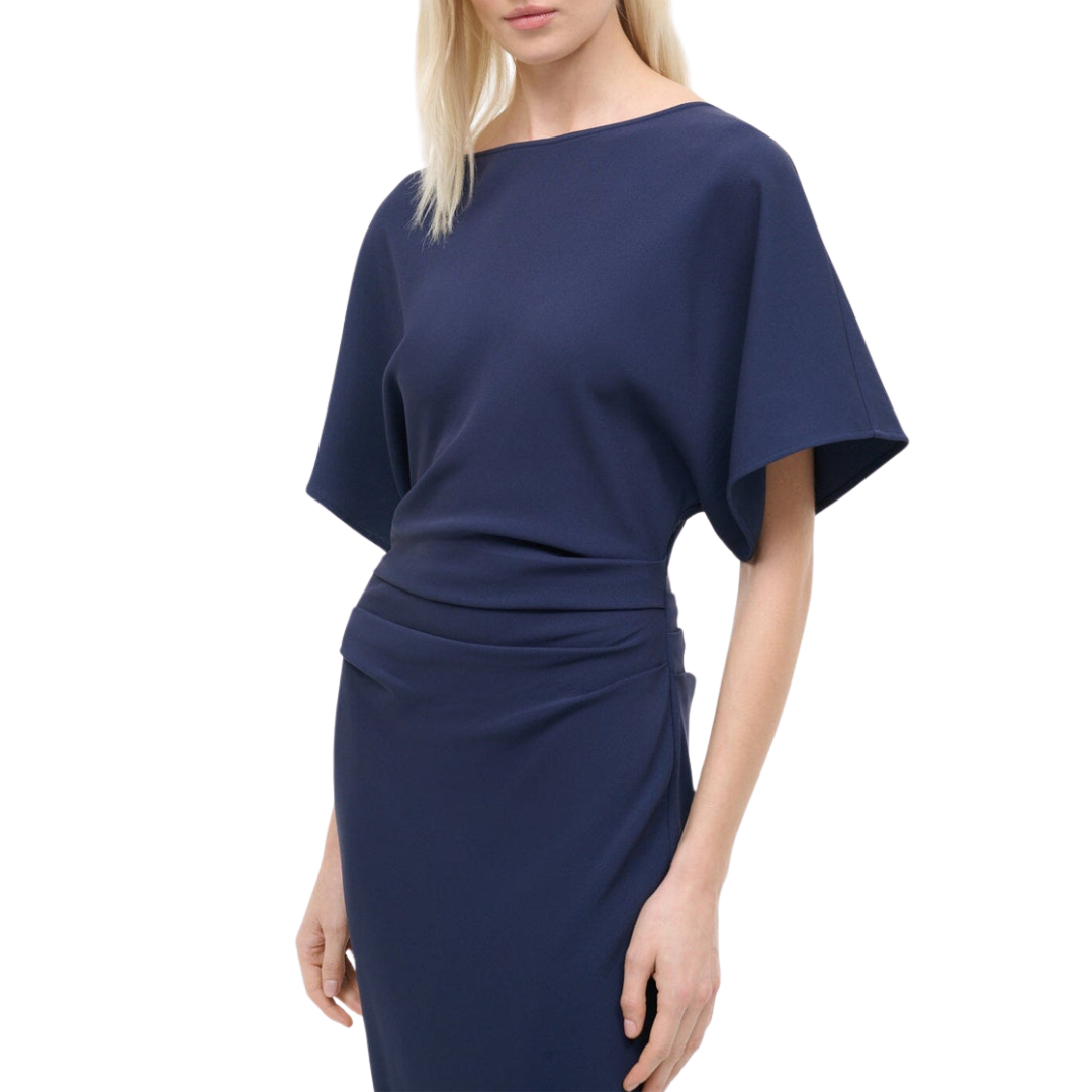 Amelie Dress in Navy