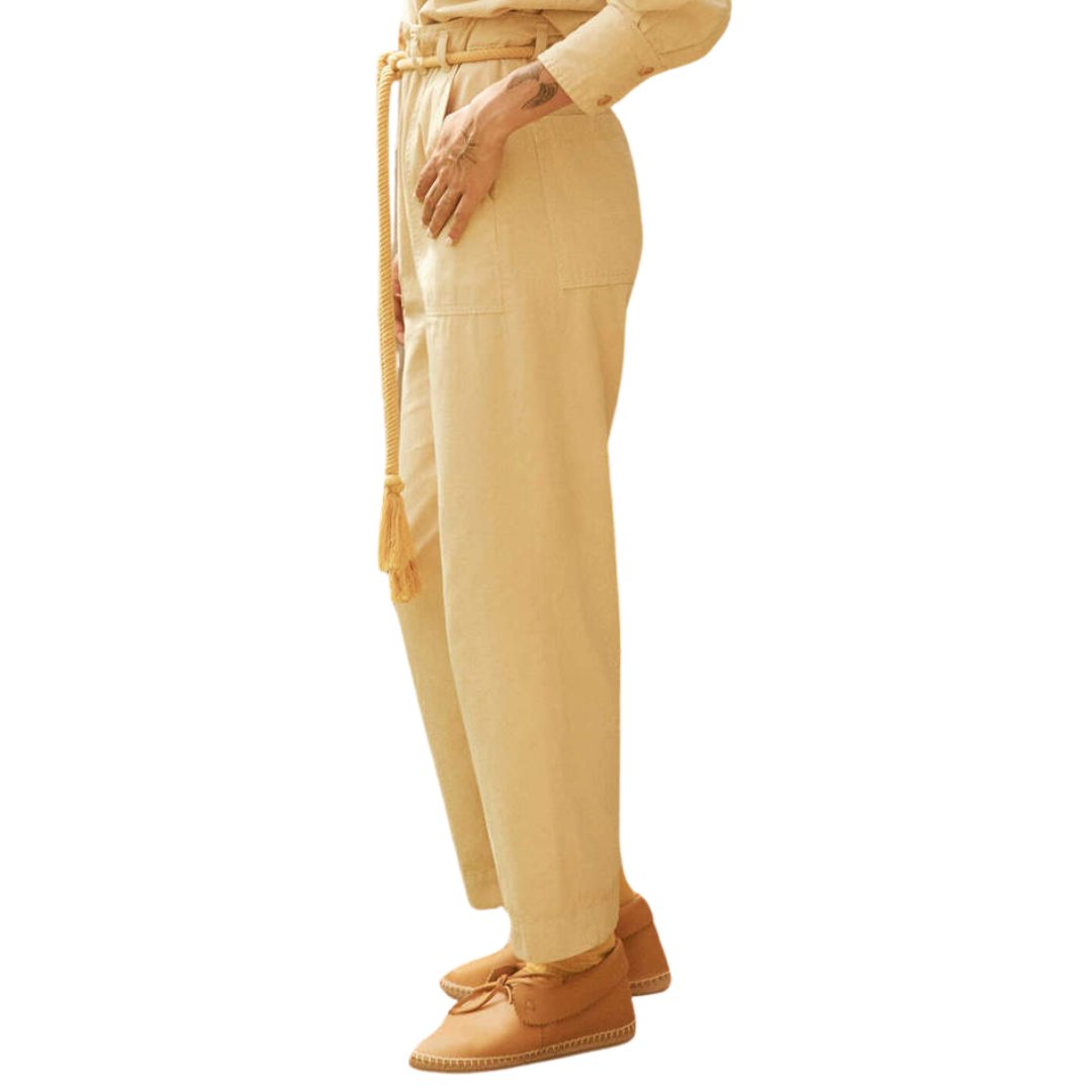The Voyager Pant in Washed Safari