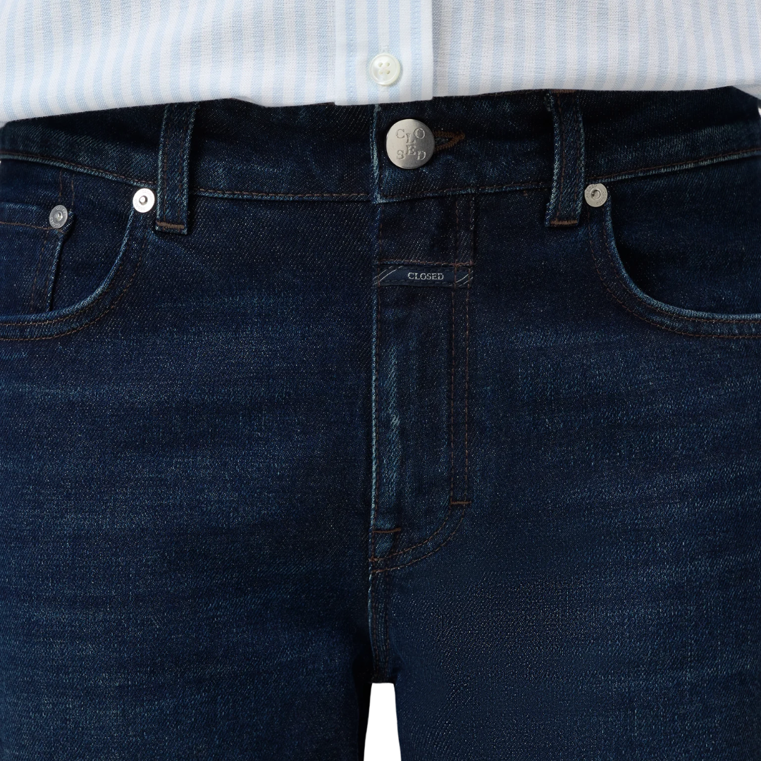 Milo Straight Jeans 32" in Dark Blue