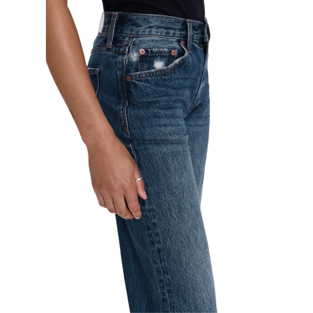 Lexi Mid Rise Bowed Straight in Artisan