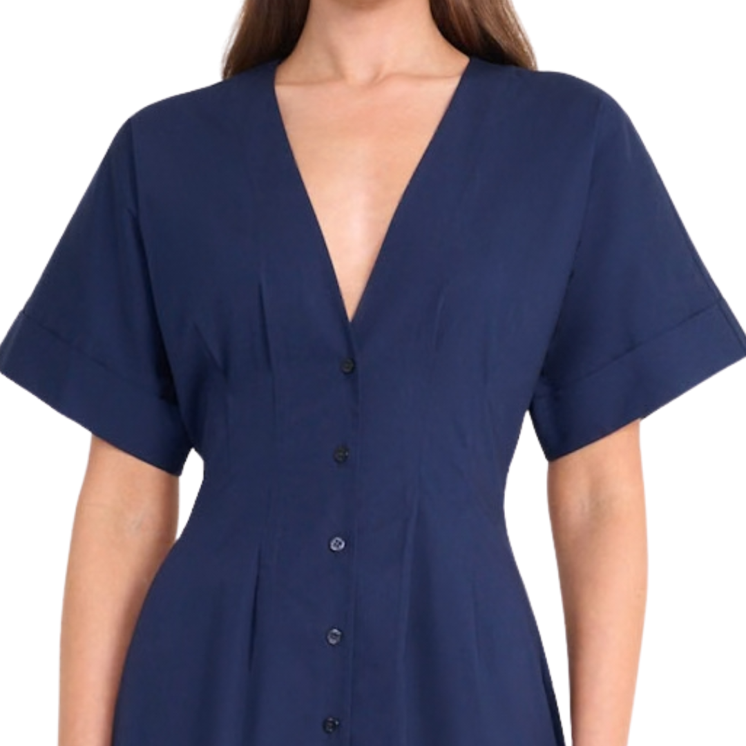 Elle Dress in Navy