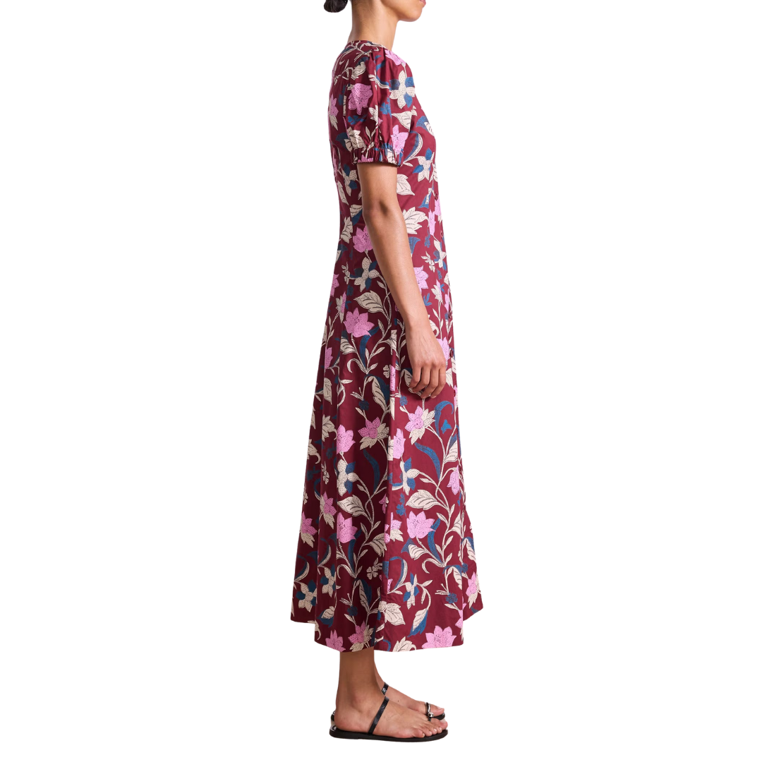 Dia Maxi in Essa Floral Merlot