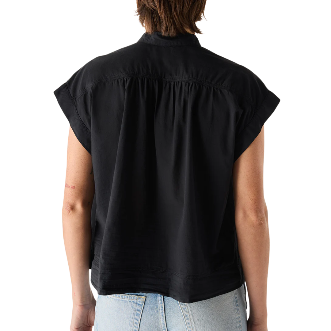 Tessa Top in Vintage Black