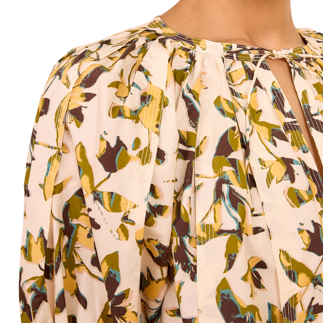 Loli Short Sleeve Blouse in Lucent