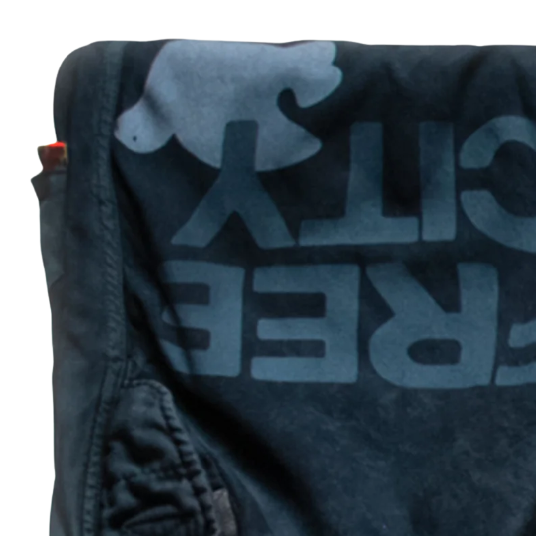 Flap/Snap Matte/Satin Airjump Pant in Moonshadow
