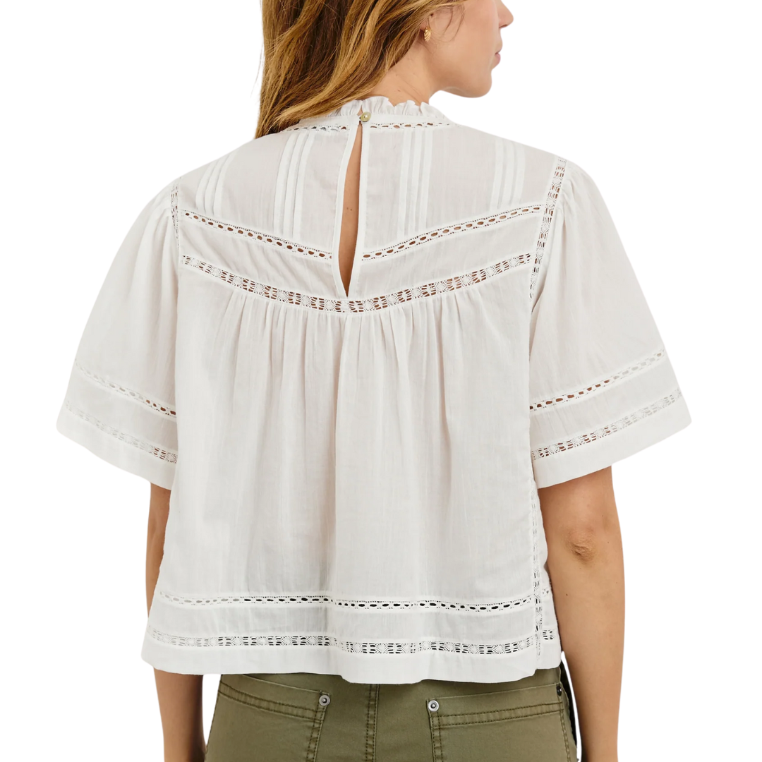 Daisy Blouse in White