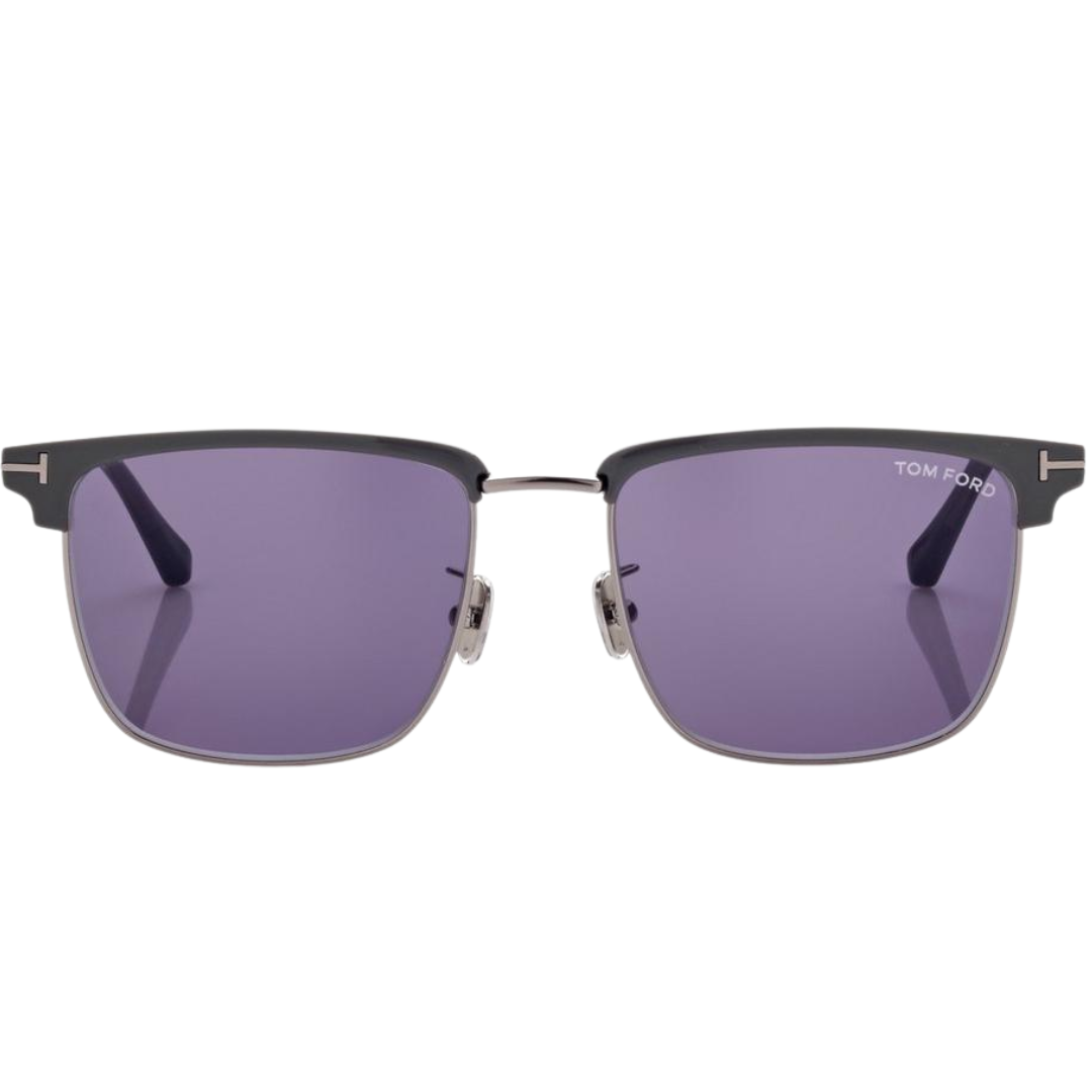 Hudson Sunglasses in Mastic/Blue