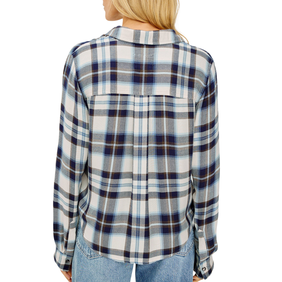 Malin Shirt in Ecru Midnight