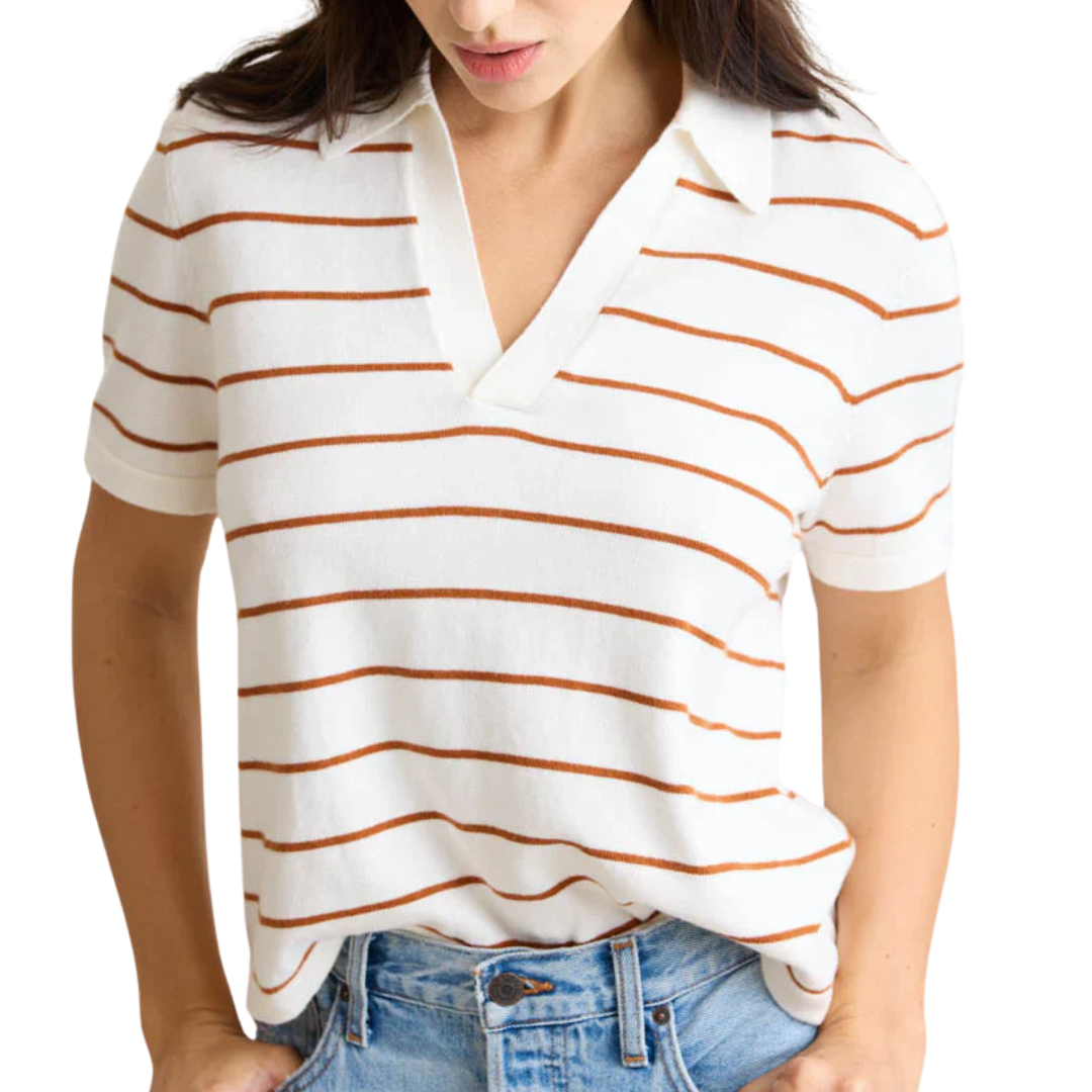 Noah Polo in Ivory/Moroccan