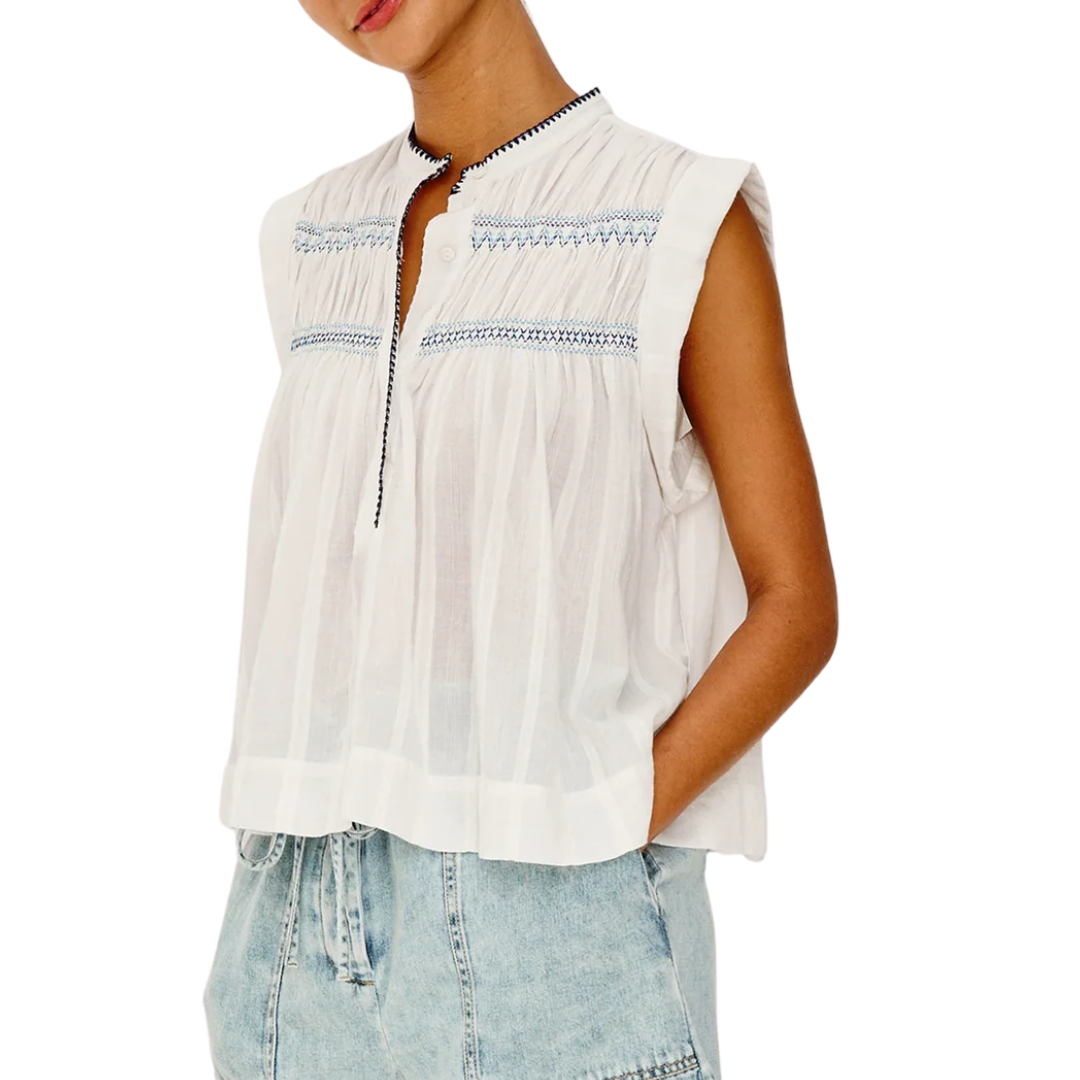 Willow Top in White