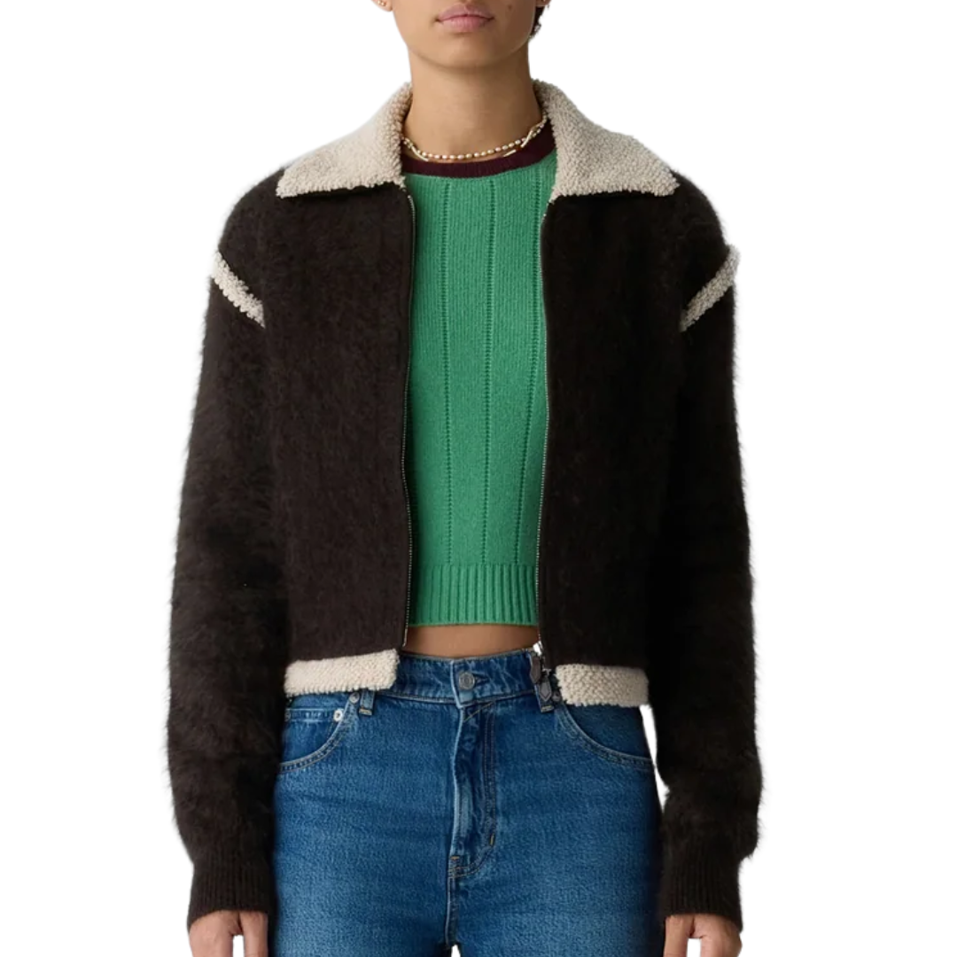 Grizzly Frankie Jacket in Burnt Cocoa