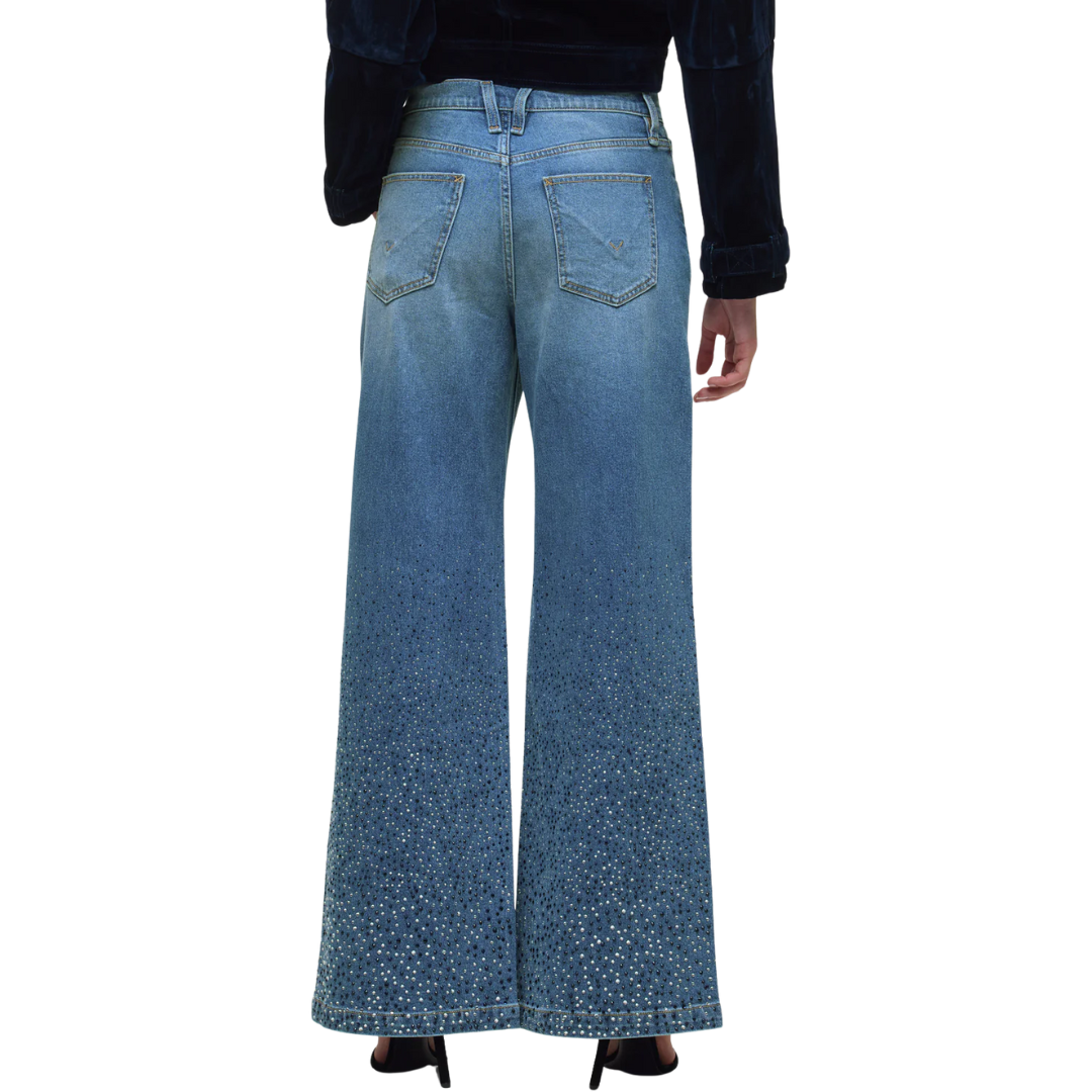 Jodie W/ Stud Detailing in Crystal Blue