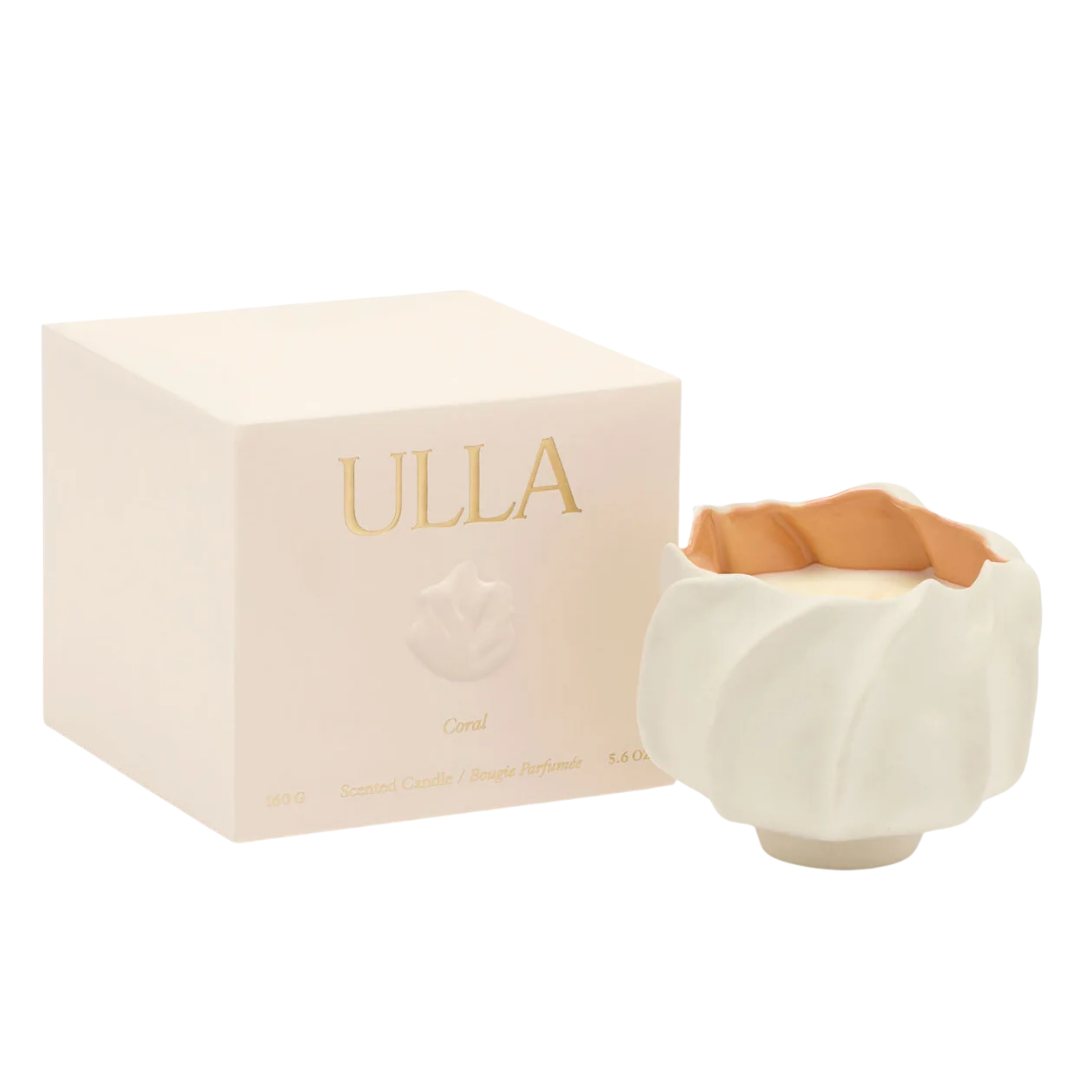 ULLA Candle in Coral
