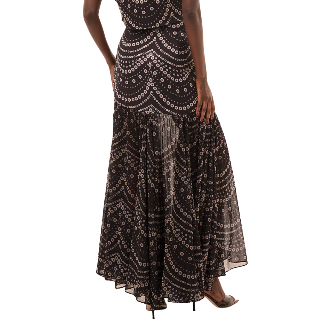 Yara Skirt in Stranded Pearls Mix