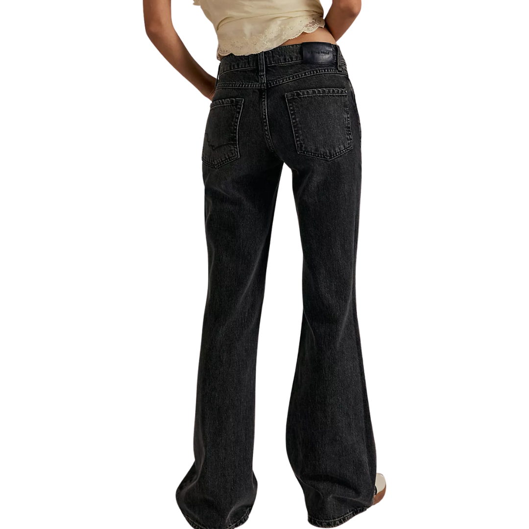 We The Free West Coast Flare Jeans in Berry