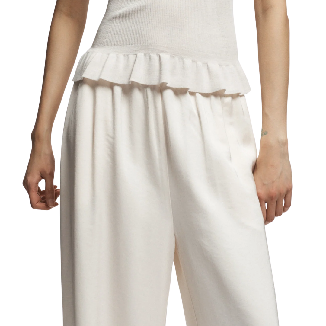Paige Pull-On Pant in Ivory