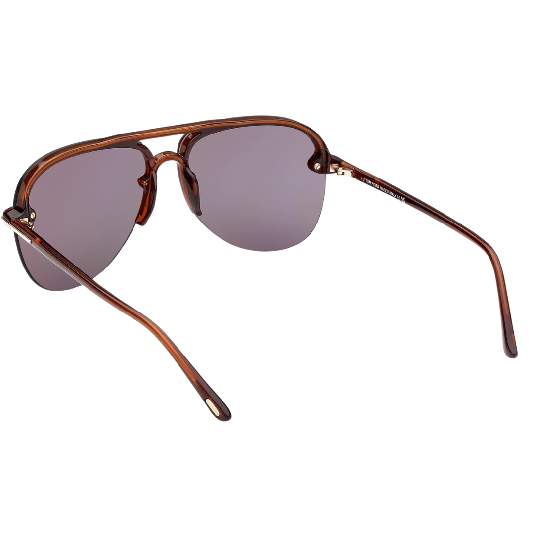 Terry Sunglasses in Shiny Light Brown