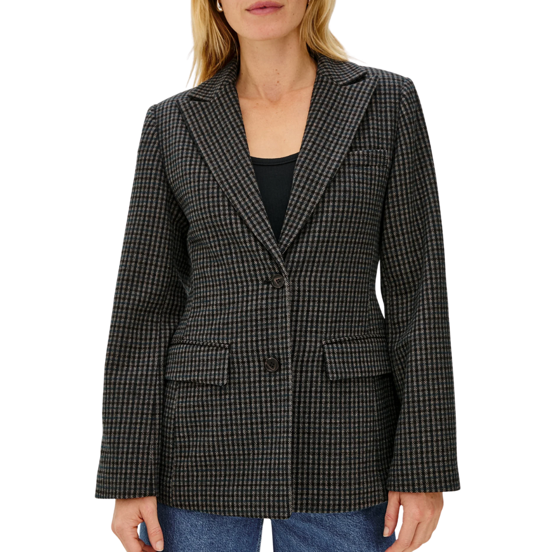 Doris Blazer in Glasgow Check