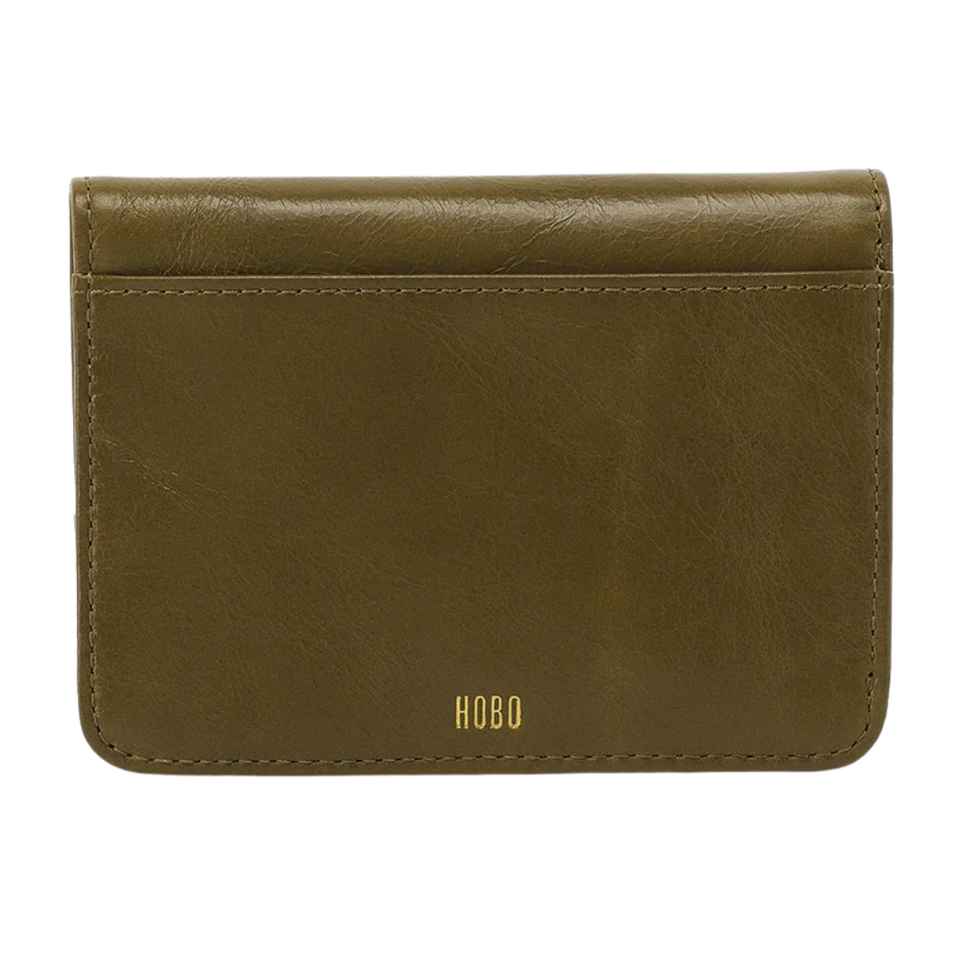 Jill Bifold Wallet in Olive Veil