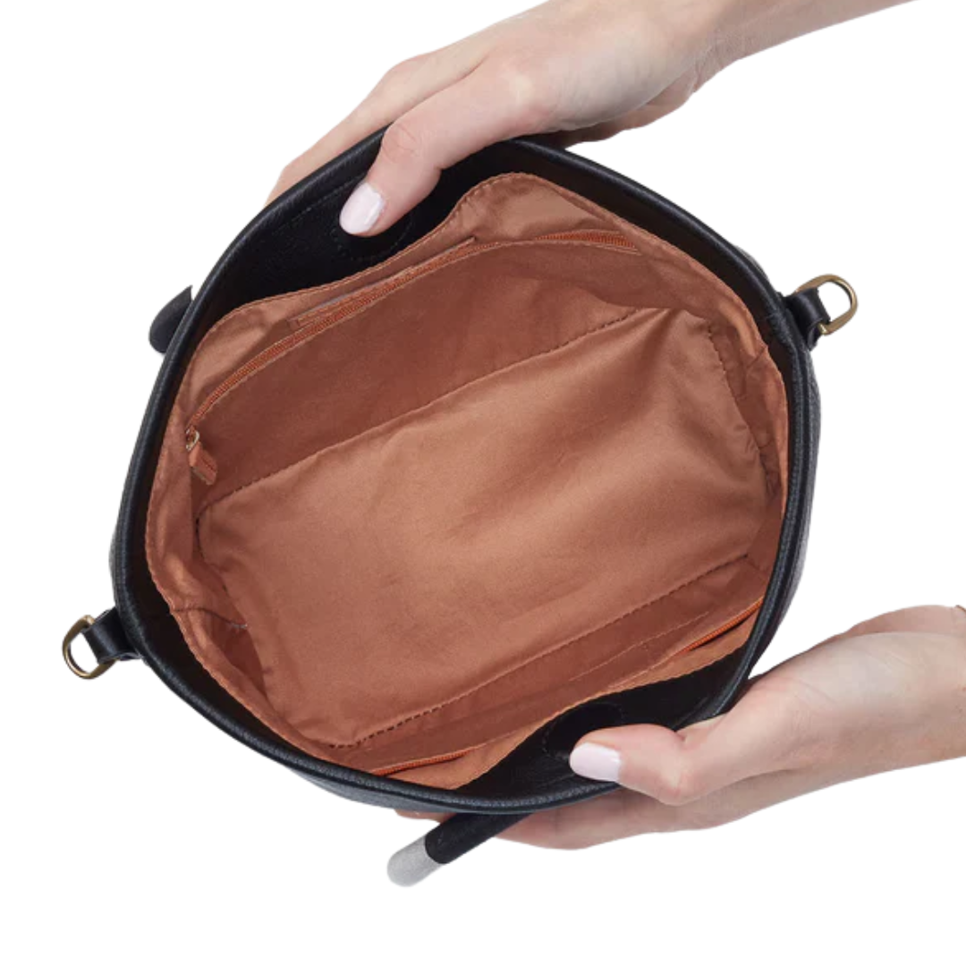 Luna Small Tote in Black