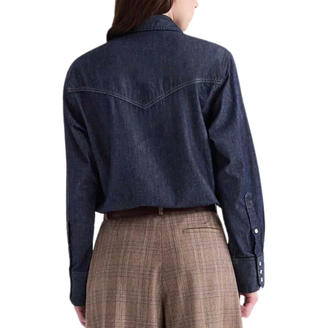 Yellowstone Shirt in Indigo Resin