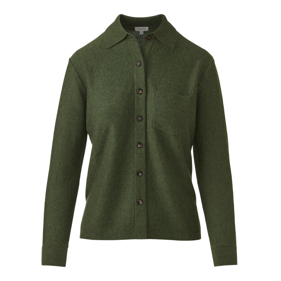 Shirt Cardigan in Highland