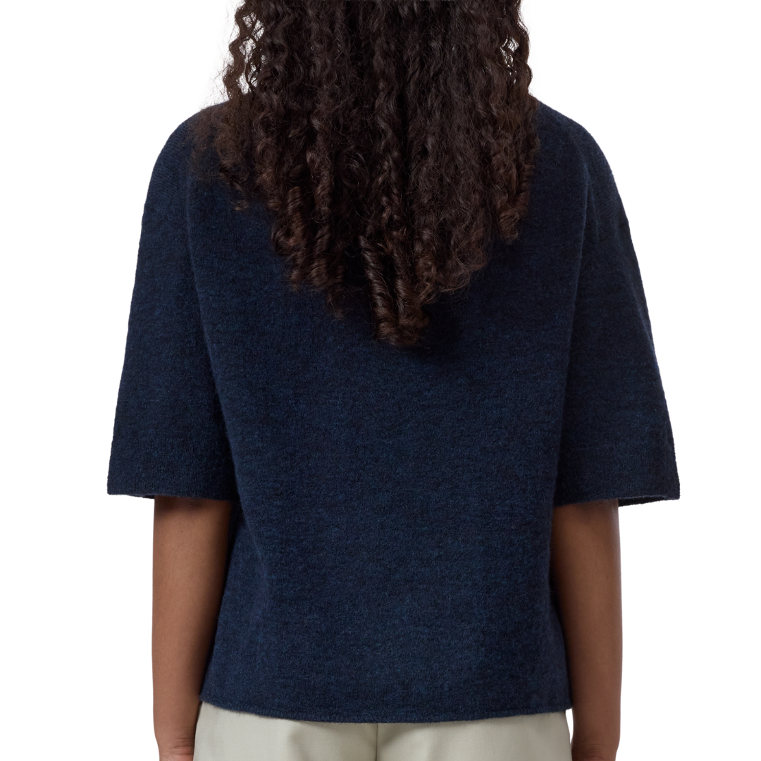 Crew Neck Pullover in Dark Night