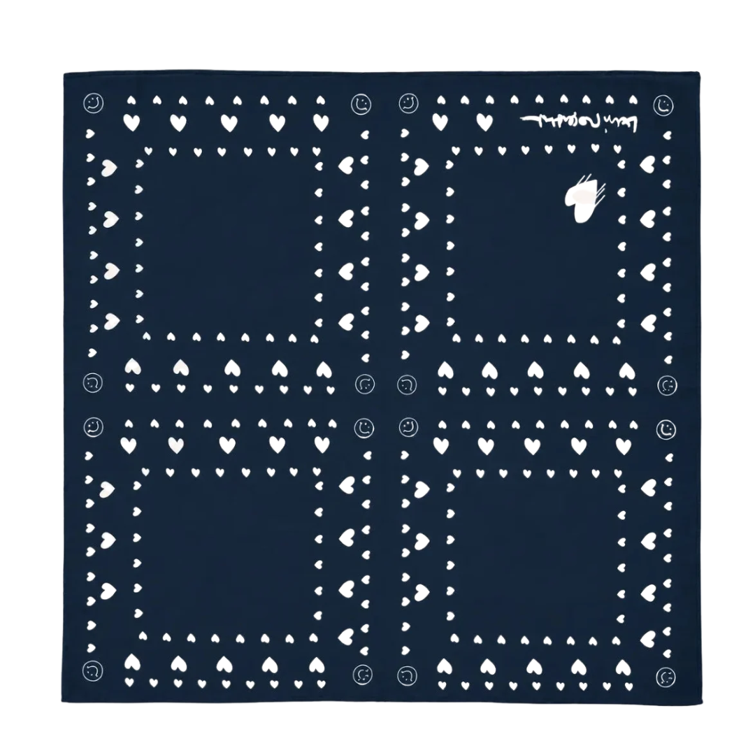 KR Bandana in Indigo Blue